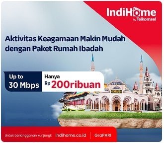 Sales IndiHome By Telkomsel: 188