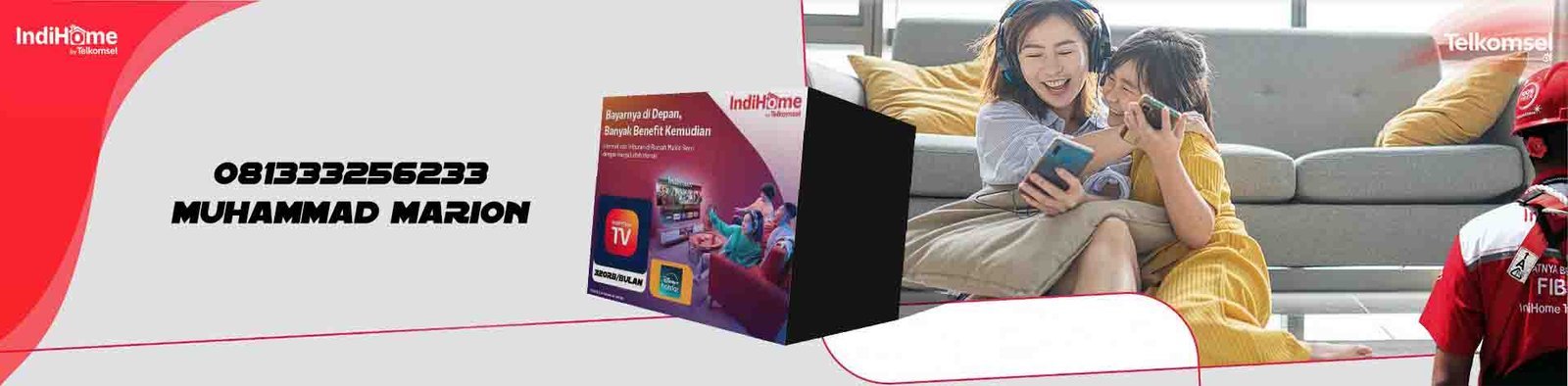 IndiHome Kota Jakarta: Gratis Biaya Pasang Rp.0,- | 188 Sales IndiHome By Telkomsel: 188