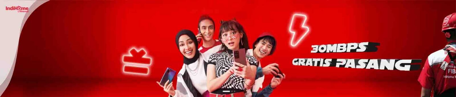 IndiHome Pasang Kutawaluya | Promo Internet WiFi PSB: 188 Sales IndiHome By Telkomsel: 188